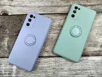 Etui Case Sylikonowe Ring do Samsung Galaxy S20 FE + Szkło Hartowane
