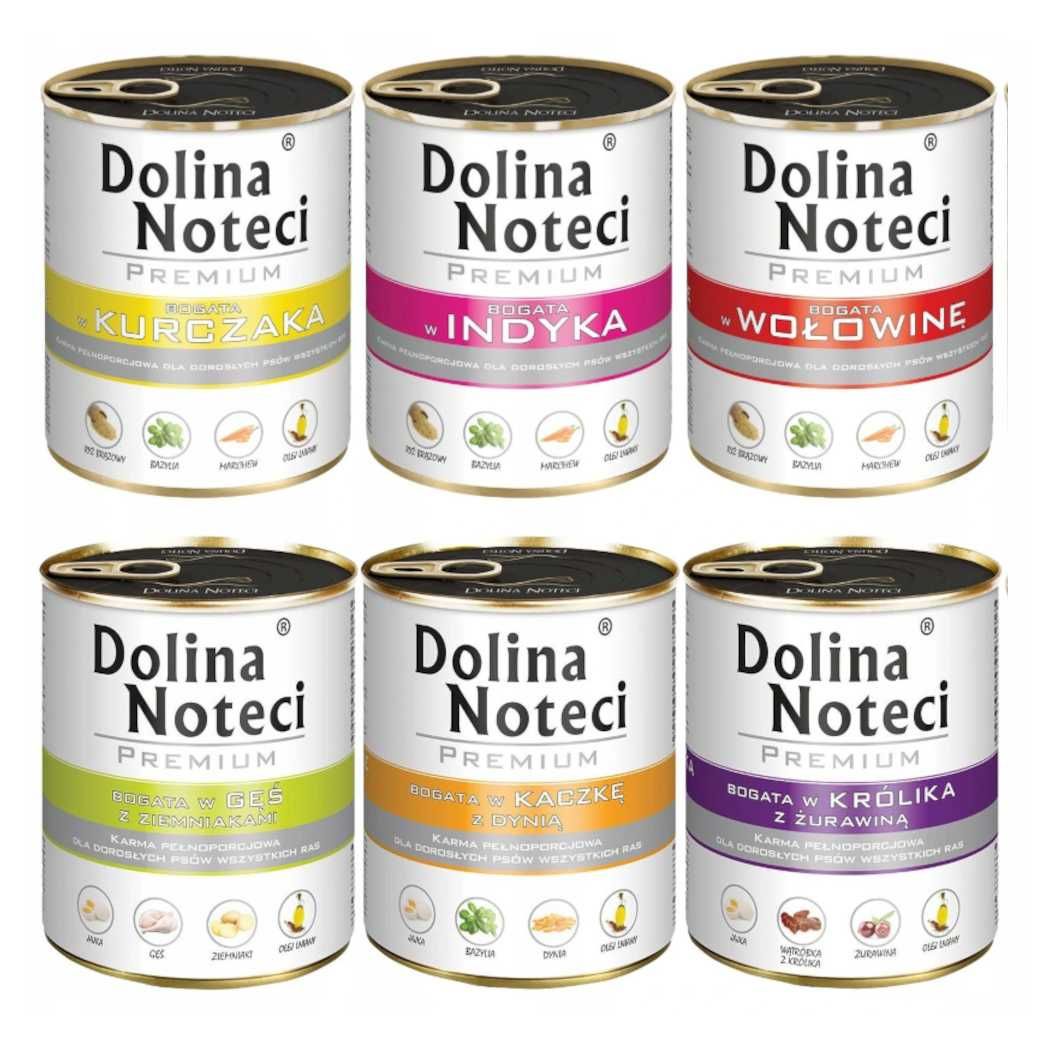 Dolina Noteci Premium Mix smaków 12x800g dla wszystkich ras