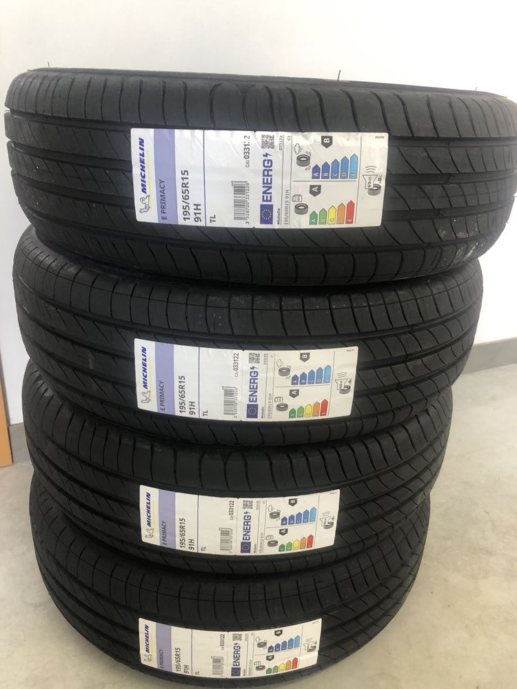 Pneus Michelin 195/65 R15 91H e Primacy (NOVOS)