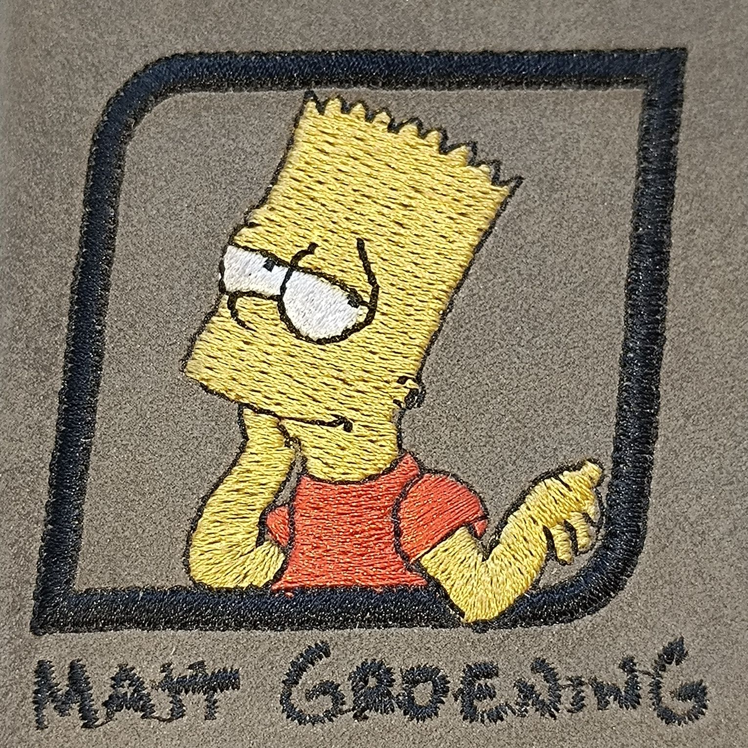 Agenda Vintage The Simpsons 2002 Fox Bart Matt Groening Bordados
