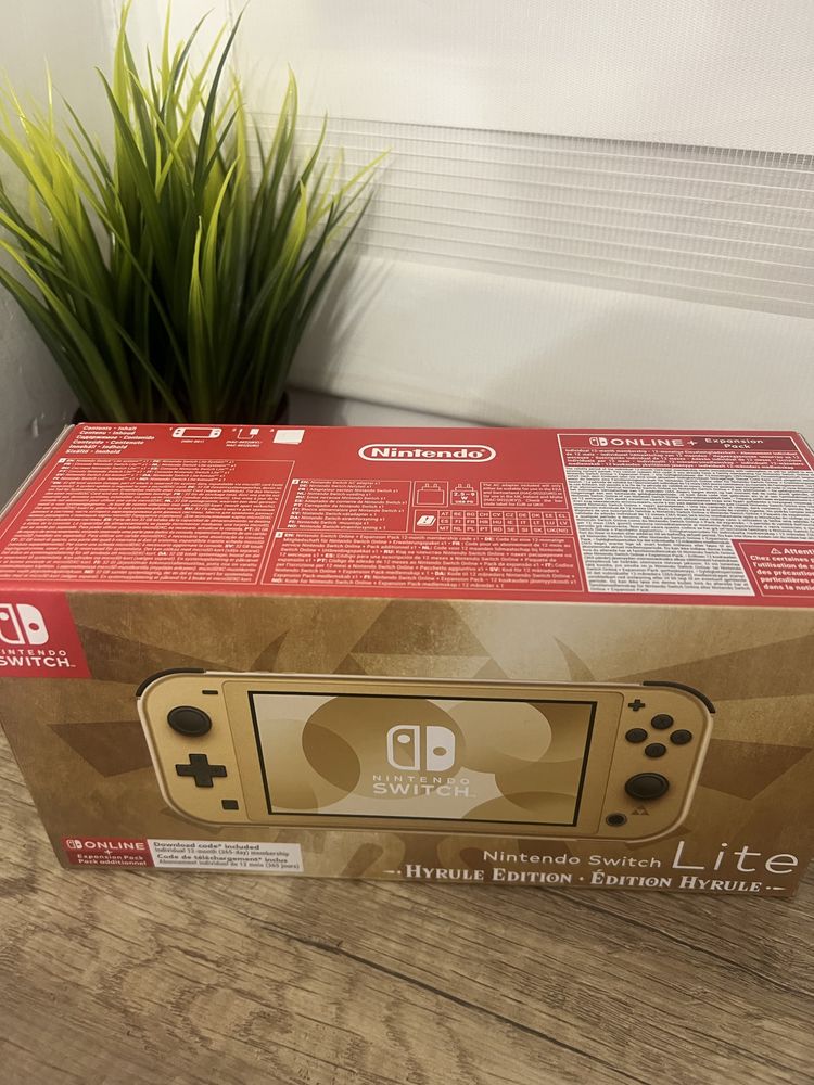 Nimtendo switch lite hyrule edition