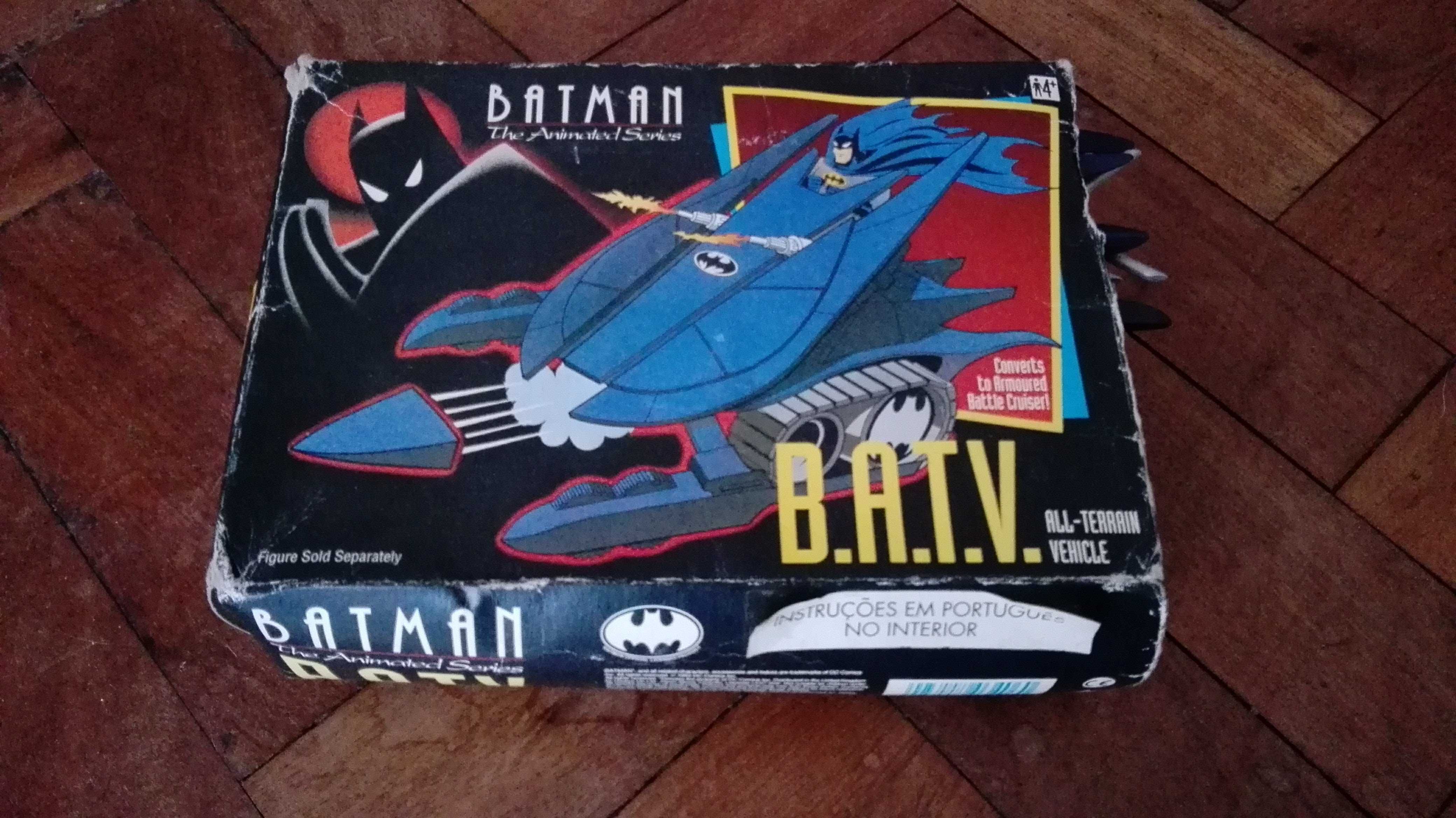 Batman action figure e veiculo anos 90