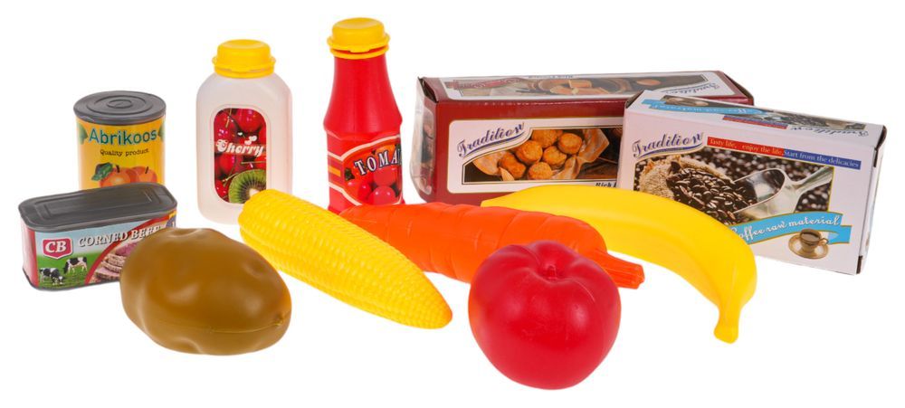 Wózek Sklepowy + Akcesoria Niebieski