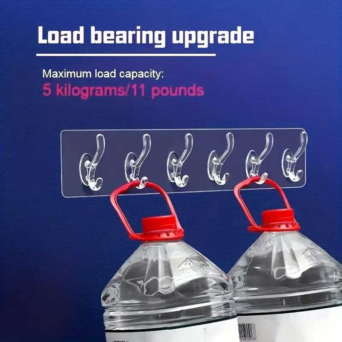 В тренде пластиковая вешалка шесть крючков.