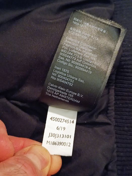 Продам оригинальный мужской пуховик Calvin Klein, размер XL