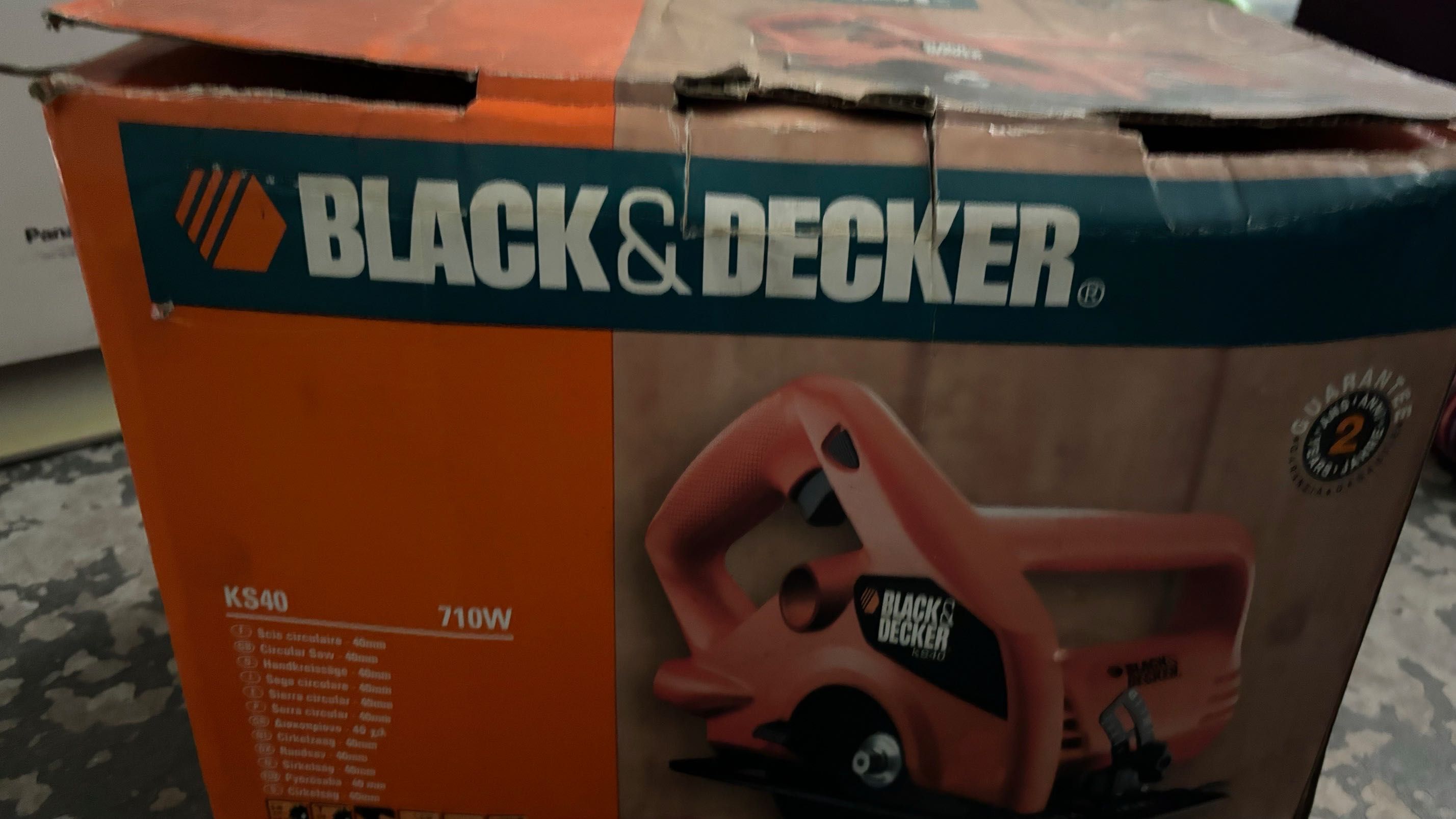 Serra Circular Black and Decker