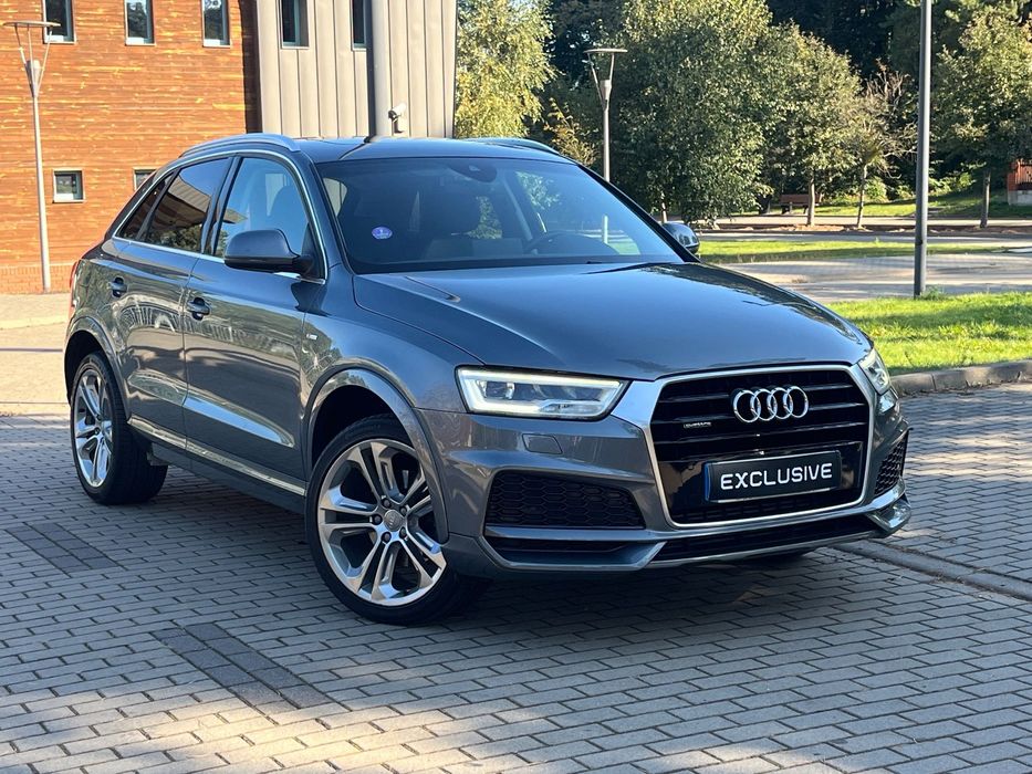 Audi Q3 S-Line 2.0 Quattro Full Led LIFT Skóry Alkantara Navi Kamera Panorama!