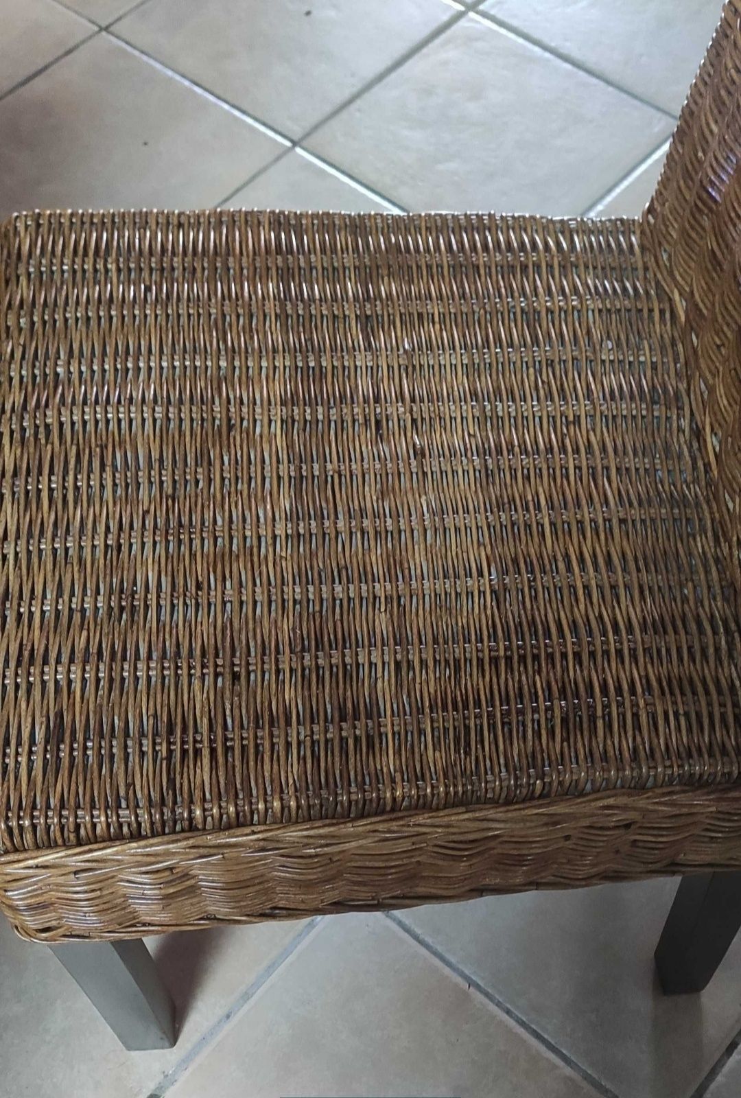 6 cadeiras em Rattan Natural, lindas! VENDIDO