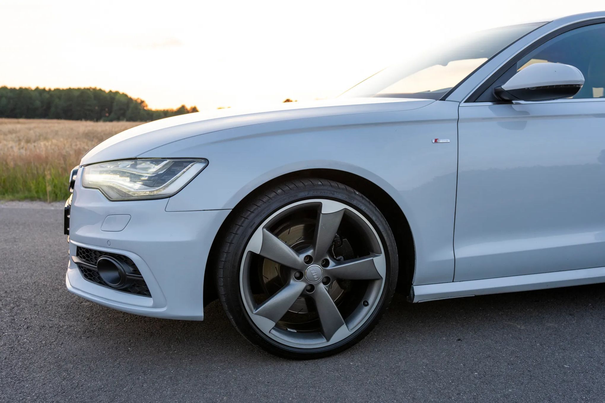 Audi A6 S-Line, Quattro, adaptacyjny tempomat, LED, Bose