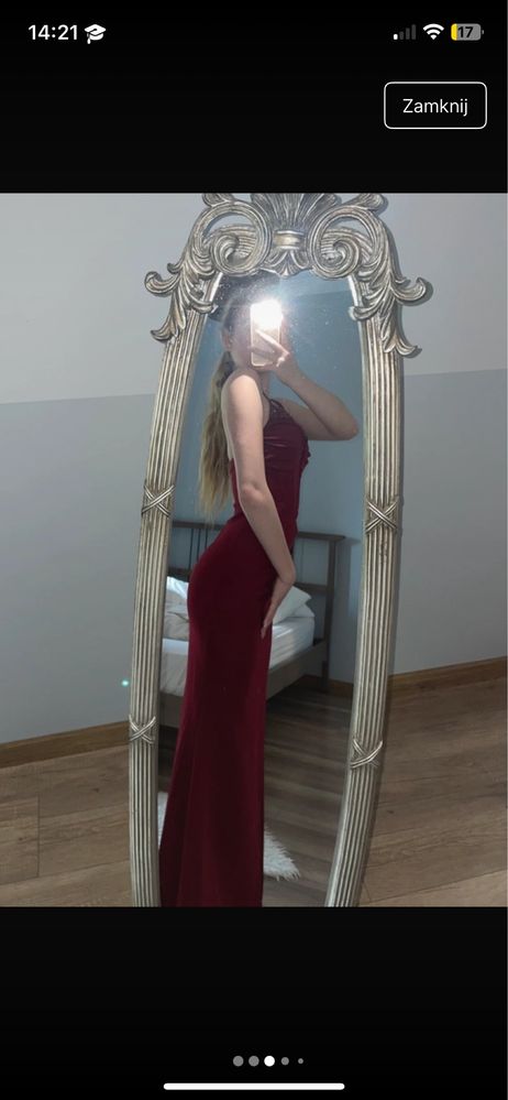 Sukienka elegancka wieczorowa