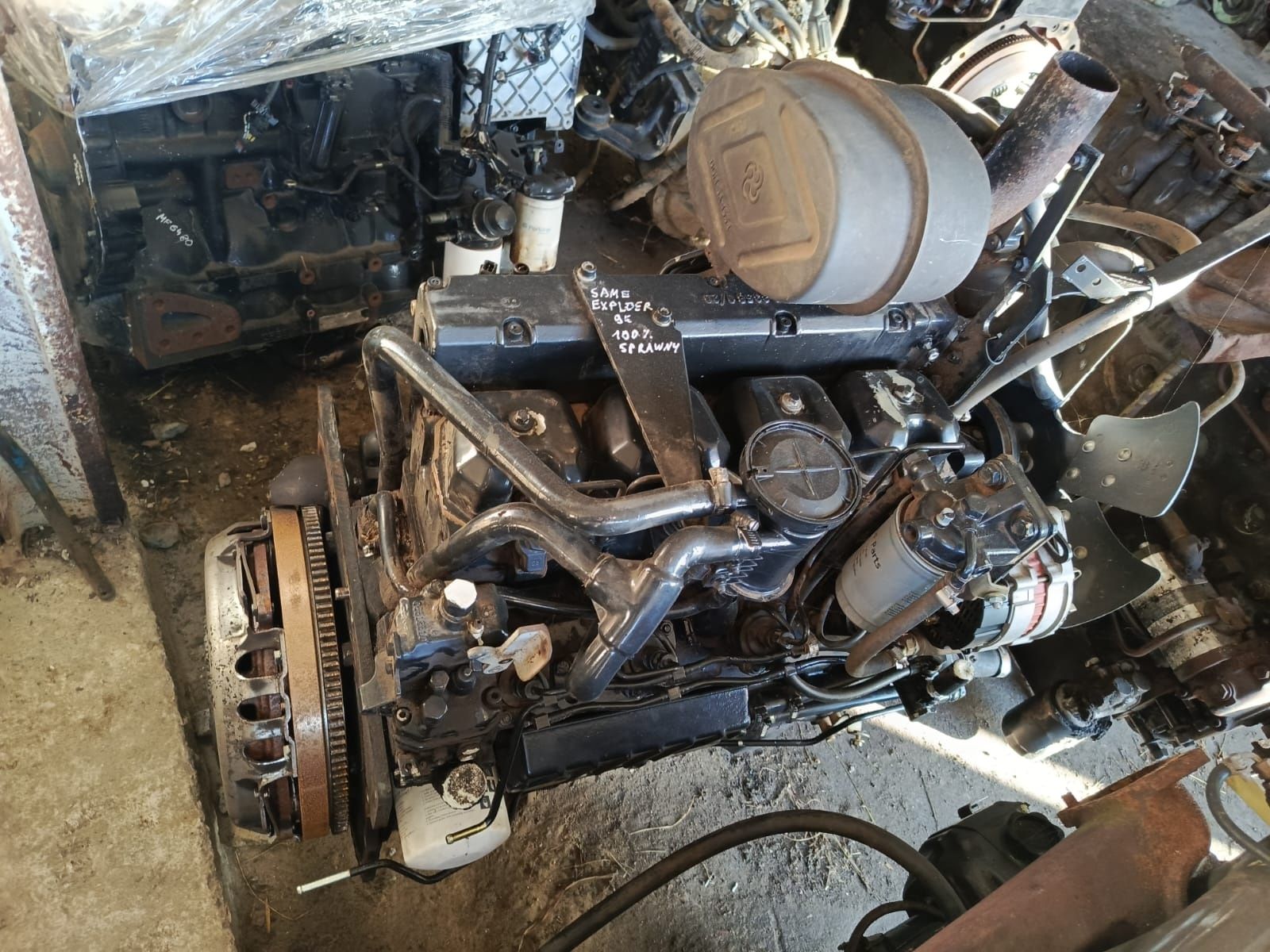 Silnik Same Explorer 95 Clasic 4 Turbo typ / 1000.4 WT 10