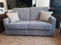 Swarzędz design. Sofa rozkładana, stelaż włoski