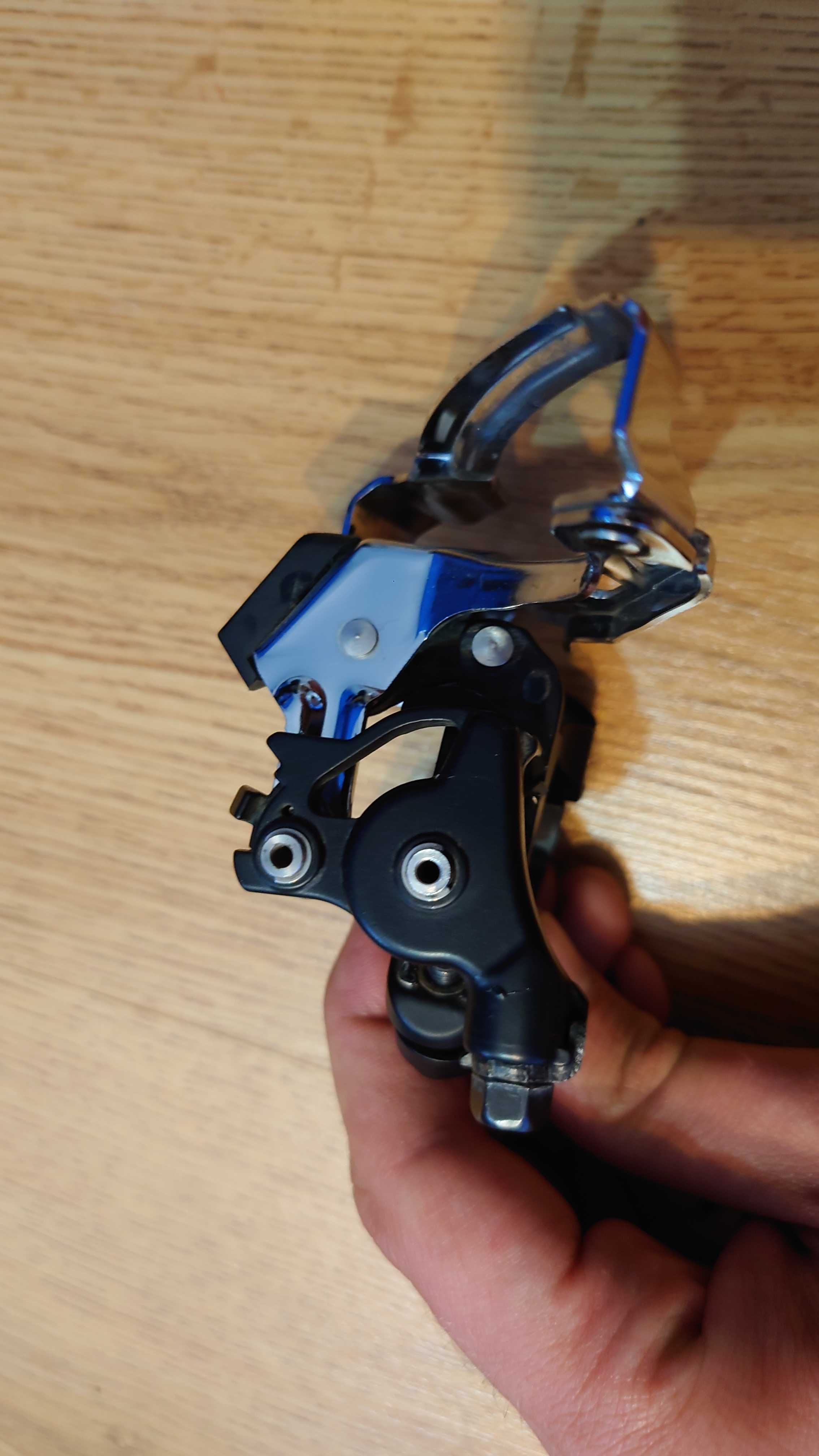 Przerzutka przednia Shimano Deore XT FD-M785 obejma, górny ciąg