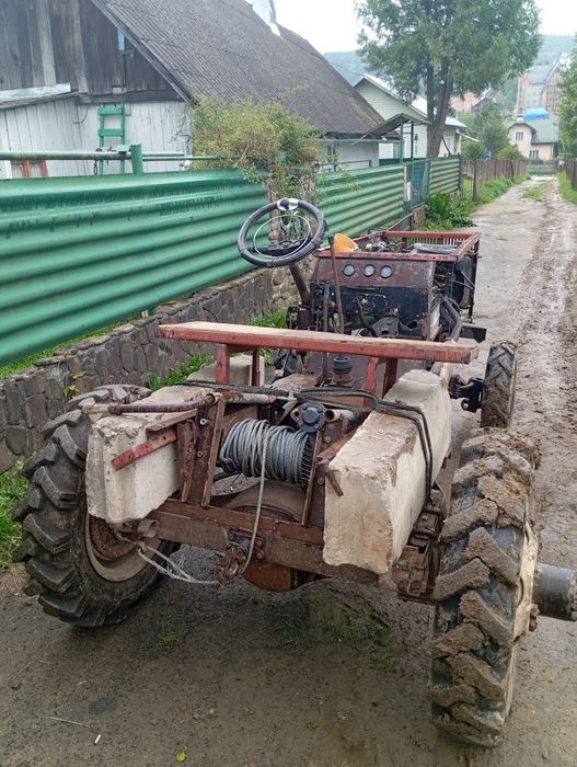 Трактор саморобний
