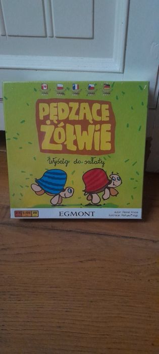 PĘDZĄCE ŻÓŁWIE gra planszowa-NOWA w folii