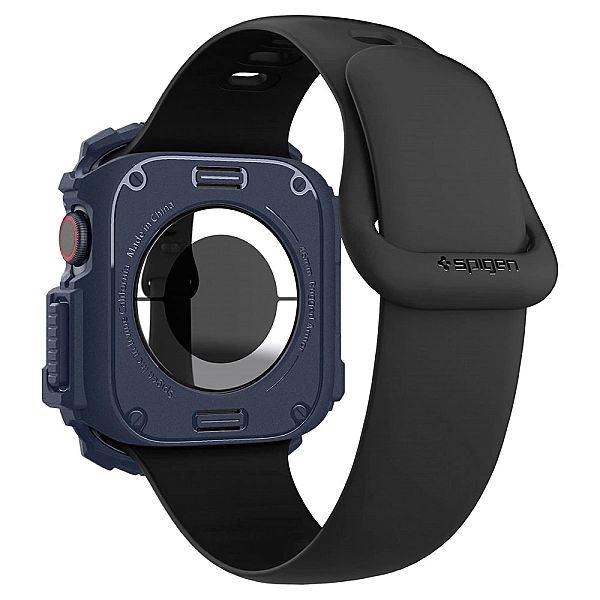 Etui Spigen Rugged Armor na Apple Watch 10/46 mm - granatowe