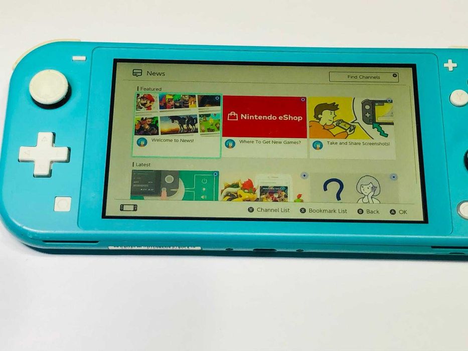 Konsola NINTENDO Switch Lite Turkusowy + ładowarka