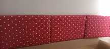 Sprzedam zagłówki na ścianę/ panele tapicerowane marki MADE FOR BED