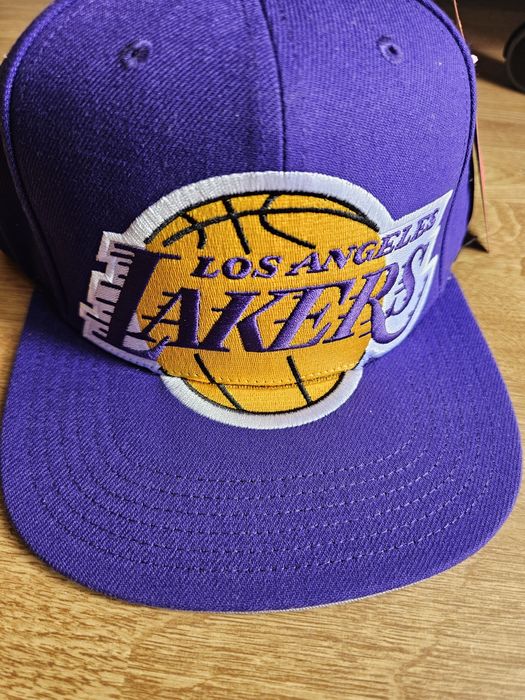 Nowa czapka z daszkiem Mitchell&Ness NBA LA Lakers XL Logo Snapback