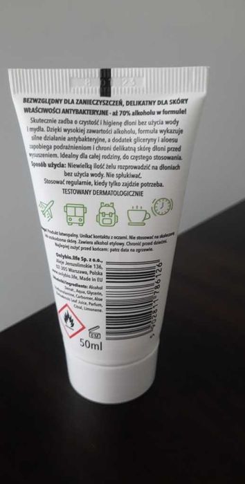 Only Eco antybakteryjny żel do rąk 50ml