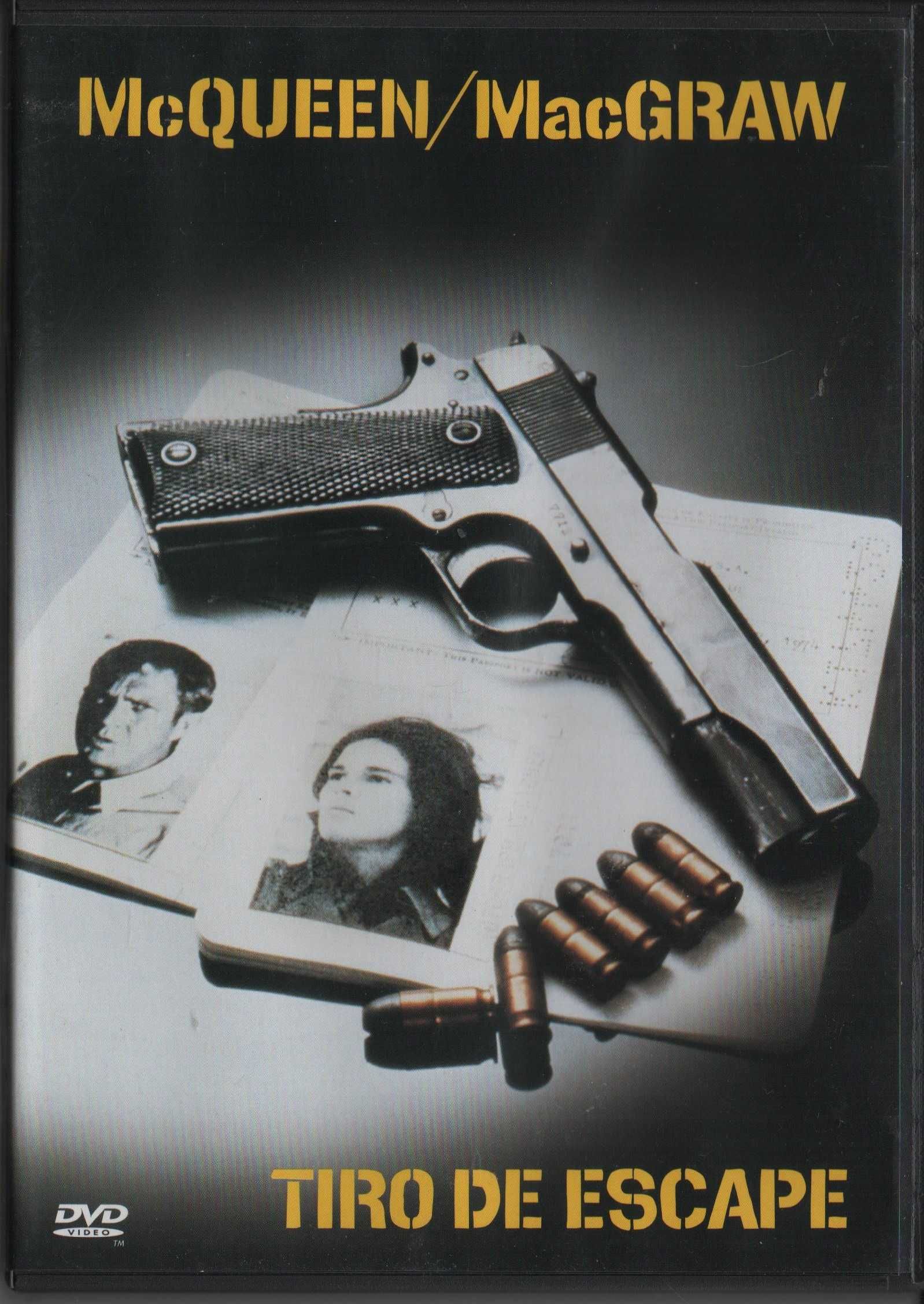 Dvd Tiro de Escape - thriller - Steve McQueen/ Ali McGraw