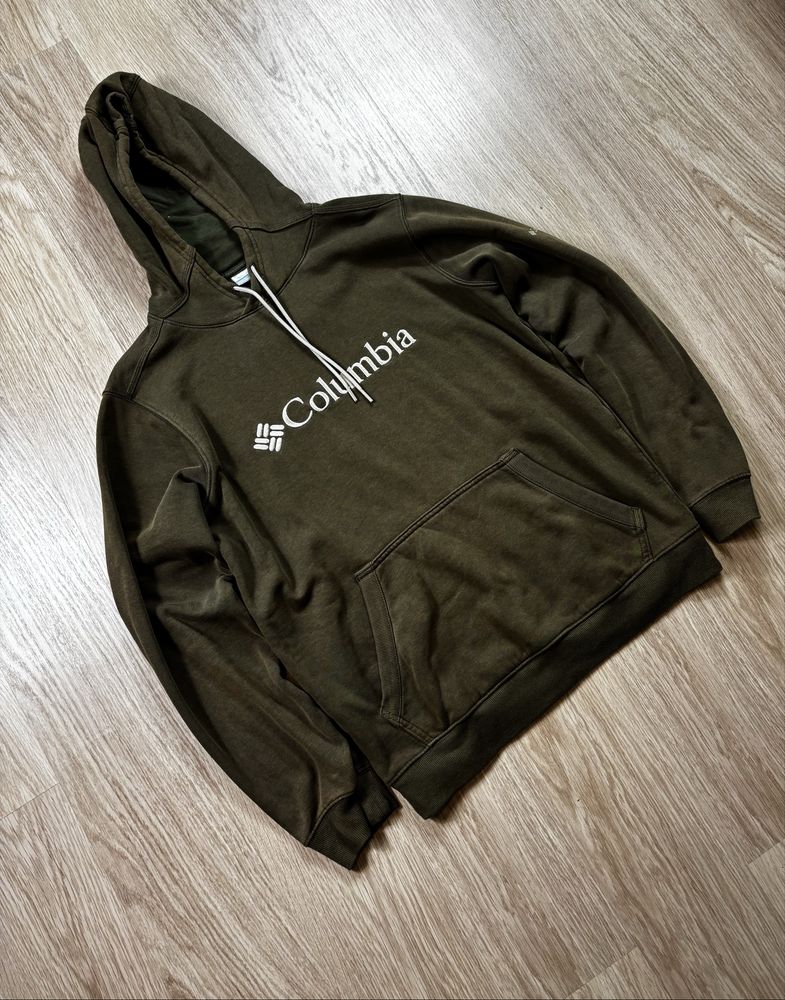 Męska Bluza Columbia Zielona Khaki M – Wygoda i Styl