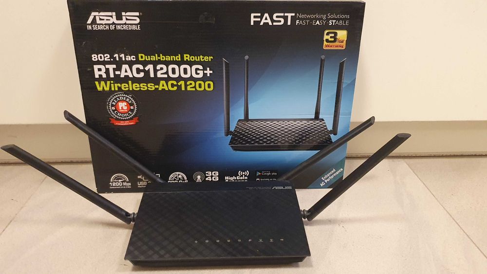 Router Asus RT-AC1200G+ – idealny do domu i mieszkania