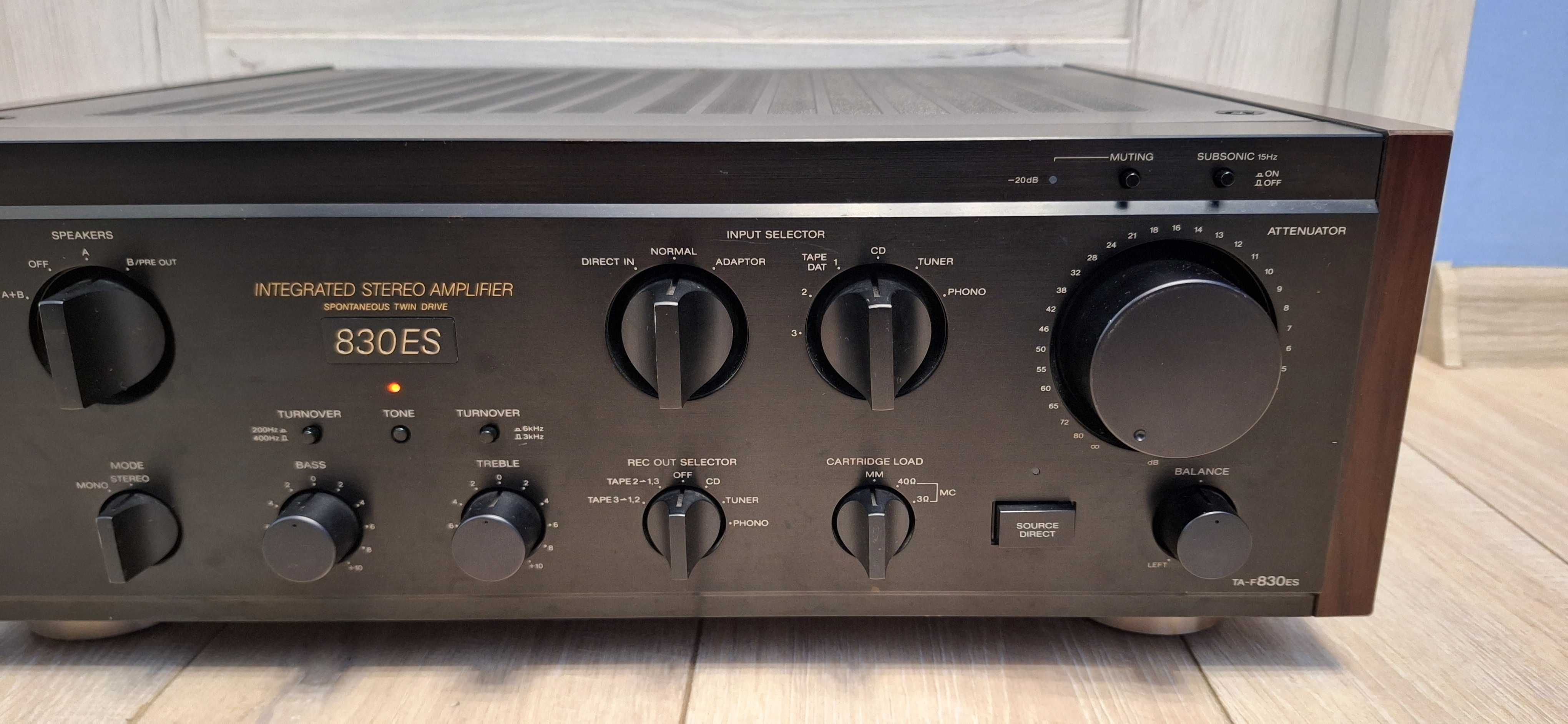 Wzmacniacz SONY TA-F 830 ES Najwyższy model 25 KG MONSTER ! Idealny !