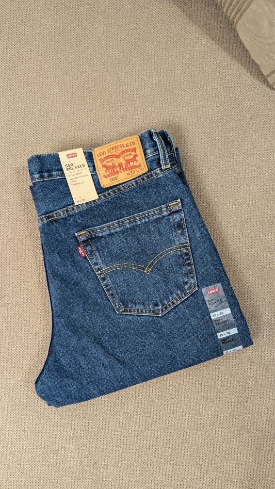 Чоловічі джинси Levi's 550 W35 L30