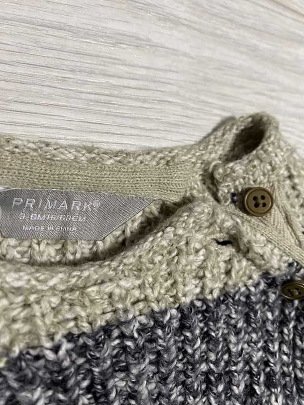 Кофта/светер PRIMARK для малюка 3-6 місяців 68 см.