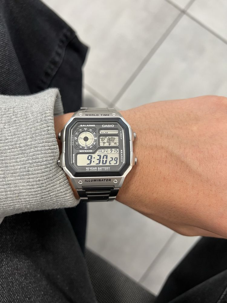 Часи Casio AE-1200WHD-1AVCF оригінал!