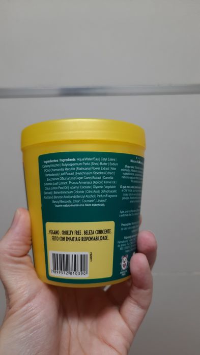 Máscara Camomila, Lola Cosmetics