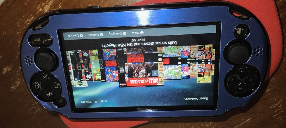 Sony ps vita com capa e cartao 512gb