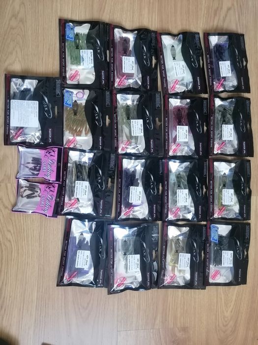 Sprzedam przynęty okoniowe widoczne na zdjęciach