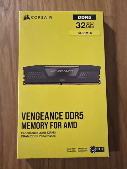 RAM Corsair Vengeance DDR5 32GB (2x16GB) 6400MHz CL32