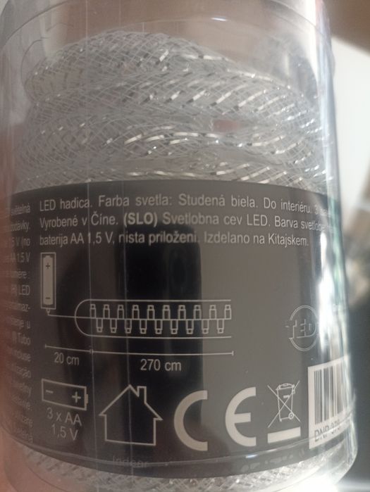 Zestaw lampek LED na baterie