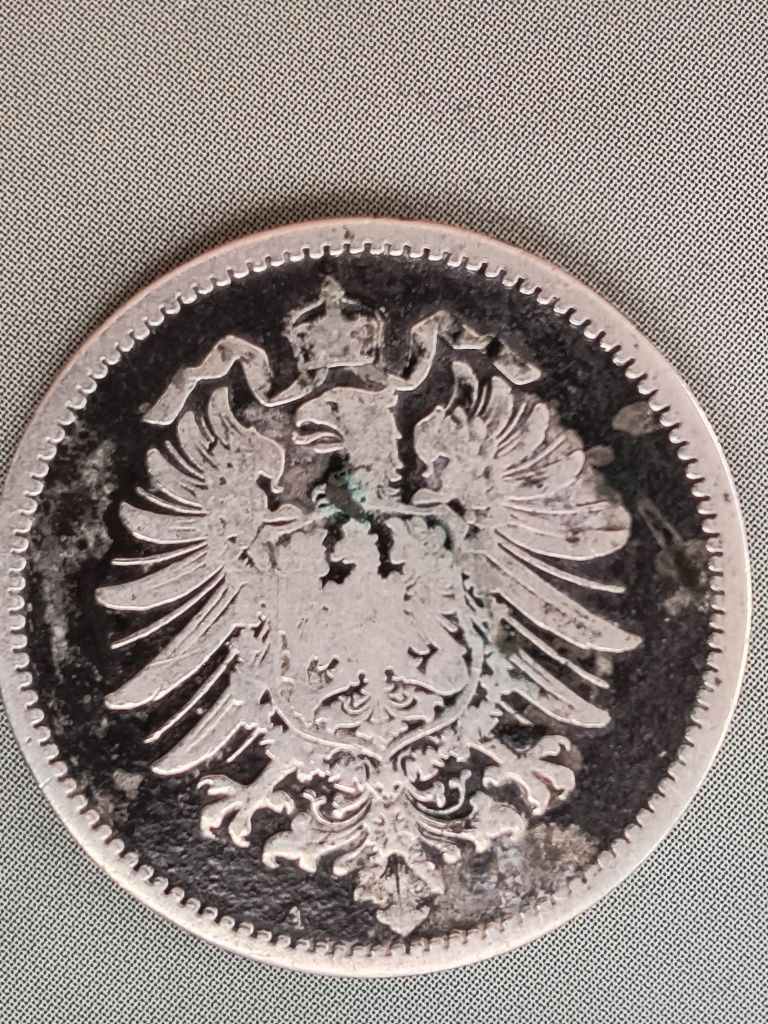 1 marka 1874 A srebro