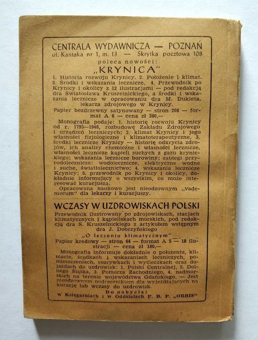 SŁOWNIK polskich roślin lekarskich, Tadeusz Karchowski, 1948r, UNIKAT!