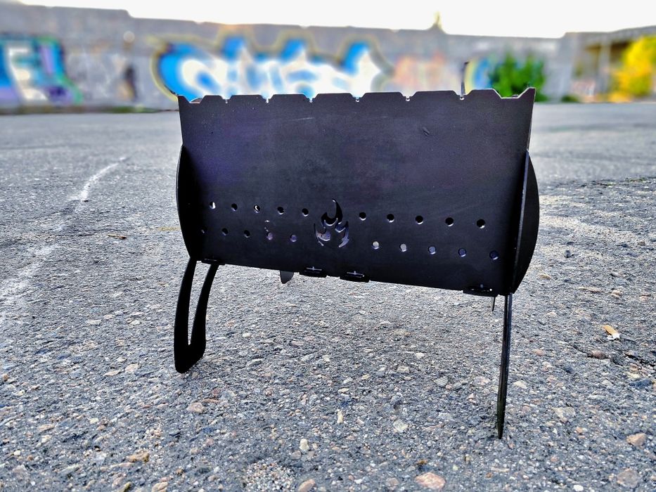 Новий розкладний, розбірний, компактний мангал 2 мм метал