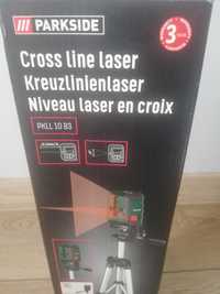 Nowy laser krzyżowy parkside ze statywem