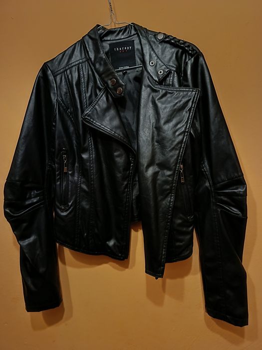 Kurtka skórzana damska rozmiar M