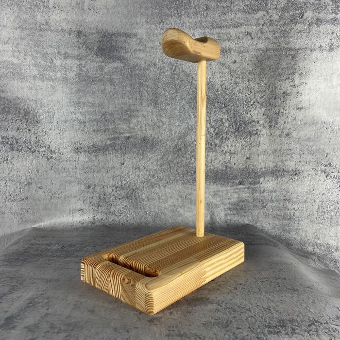 HandMade Підставка для навушників + підставка для телефону wood Loft