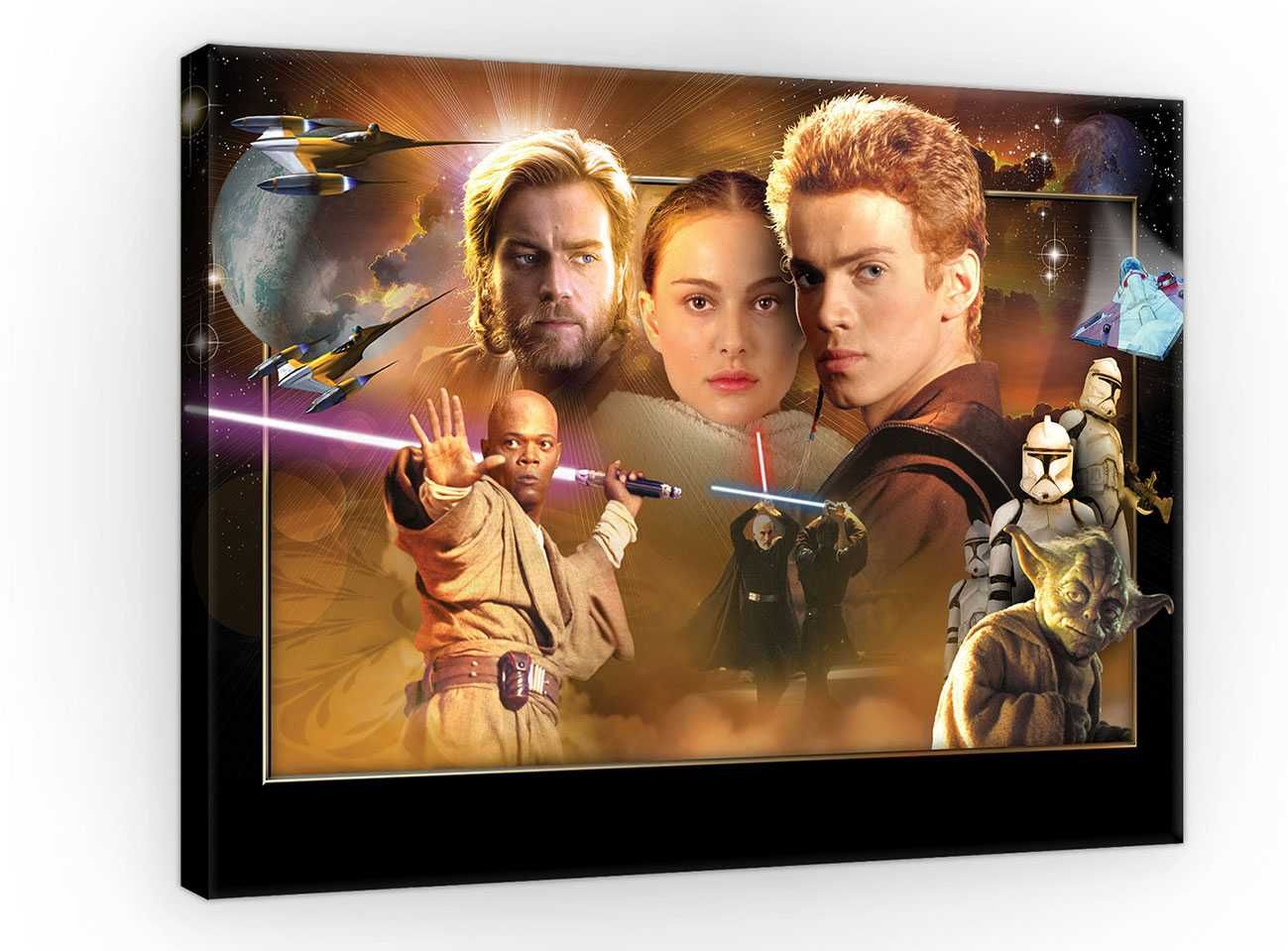 Pomysł na Prezent Star Wars Gwiezdne Wojny Obraz Na Płótnie 60x40