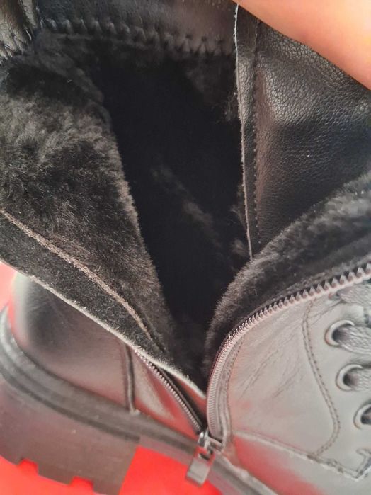 Шкіряне зимове взуття, не підійшов розмір