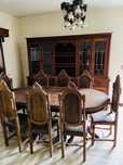 Sala completa em madeira