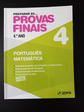 Provas Finais 4º ano Português Matemática
