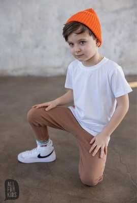 Dzianinowe spodnie Toffi AllForKids Brąz j 110