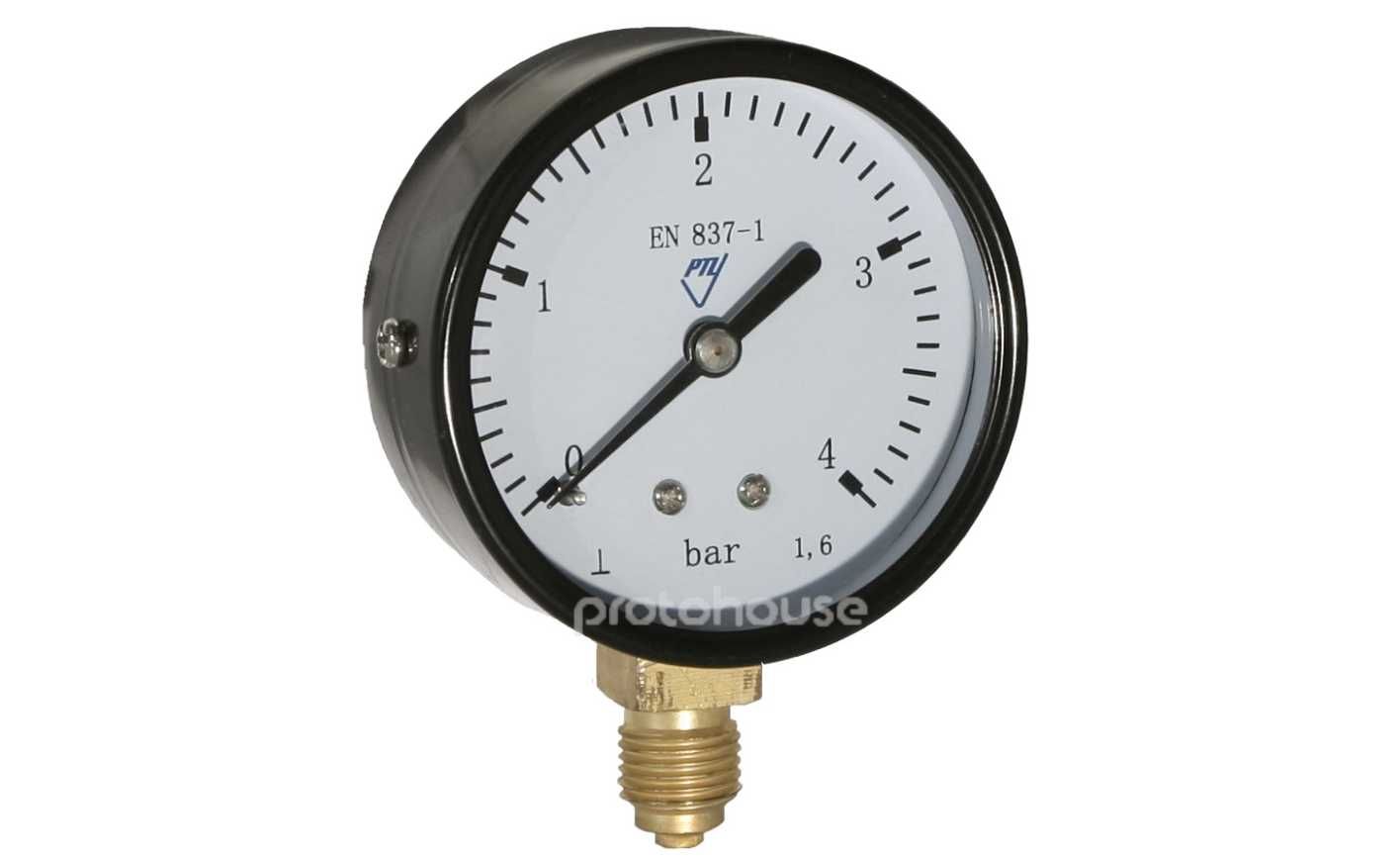 Manometr 0-4bar, dolny M20X1,5, tarcza 150mm, PREMATLAK