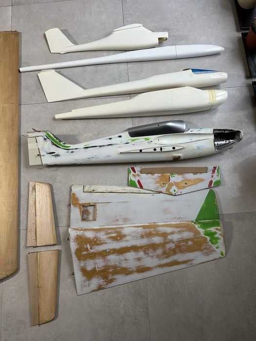 Samolot RC laminat szybowiec Piper Cessna