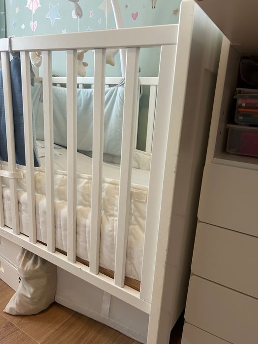 Cama de grades com colchão ncluido